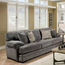  Furniture of America Abrianna Stationary Fabric Sofa SM5162GY-SF IMAGE 2