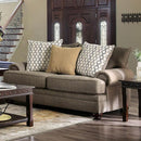  Furniture of America Augustina Stationary Fabric Loveseat SM5164-LV IMAGE 1