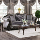  Furniture of America Tabatha Stationary Leatherette Sofa SM6312-SF IMAGE 1
