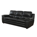  Furniture of America Mirielle Stationary Leather Match Sofa CM6502-SF IMAGE 1
