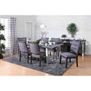  Furniture of America Mandy Dining Table CM3451GY-T-TABLE IMAGE 5