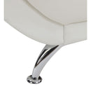  Furniture of America Reanna Stationary Leatherette Sofa CM6414WH-SF IMAGE 3