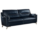  Furniture of America Nichola Stationary Leatherette Sofa CM6008BL-SF IMAGE 1