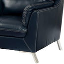  Furniture of America Nichola Stationary Leatherette Loveseat CM6008BL-LV IMAGE 3