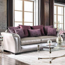  Furniture of America Benigno Stationary Fabric Sofa SM6412-SF IMAGE 1