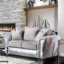  Furniture of America Benigno Stationary Fabric Loveseat SM6413-LV IMAGE 1