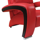  Furniture of America Wezen Stationary Leatherette Chair CM6412RD-CH IMAGE 2