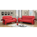  Furniture of America Wezen Stationary Leatherette Chair CM6412RD-CH IMAGE 6