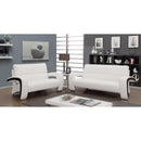  Furniture of America Wezen Stationary Leatherette Sofa CM6412WH-SF IMAGE 6