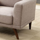  Furniture of America Janie Stationary Fabric Loveseat CM6977GY-LV IMAGE 3
