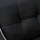  Furniture of America Glenda Stationary Fabric Sofa CM6850BK-SF IMAGE 3