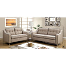  Furniture of America Glenda Stationary Fabric Loveseat CM6850BG-LV IMAGE 6