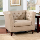  Furniture of America Imani Stationary Fabric Chair CM6860-CH IMAGE 2