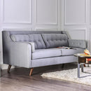  Furniture of America Hallie Stationary Fabric Sofa SM8821-SF IMAGE 2