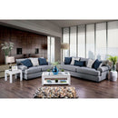  Furniture of America Gilda Stationary Fabric Loveseat SM1271-LV IMAGE 6