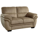 Furniture of America Jaya Stationary Fabric Loveseat CM6503LB-LV IMAGE 1