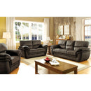  Furniture of America Jaya Stationary Fabric Chair CM6503DB-CH IMAGE 4