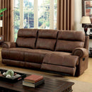  Furniture of America Kellie Reclining Fabric Sofa CM6281-SF IMAGE 2
