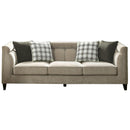  Furniture of America Kristi Stationary Fabric Sofa CM6835-SF IMAGE 1