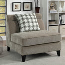  Furniture of America Kristi Stationary Fabric Chair CM6835-CH IMAGE 2