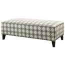  Furniture of America Kristi Fabric Ottoman CM6835-OT IMAGE 1