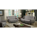  Furniture of America Carin Stationary Fabric Sofa CM6134LG-SF IMAGE 6