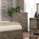  Furniture of America Bianca 5-Drawer Chest CM7734GY-C IMAGE 2