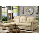  Furniture of America Carter Fabric Sleeper Sectional CM6569-SECT IMAGE 1