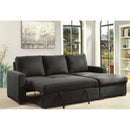  Furniture of America Arabella Fabric Sleeper Sectional CM6564DG-SECT IMAGE 2