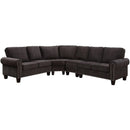  Furniture of America Elwick Fabric 4 pc Sectional CM6885-SECT IMAGE 1