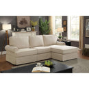  Furniture of America Badalona II Fabric 2 pc Sectional CM6377BG-SECT IMAGE 2