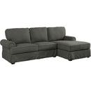  Furniture of America Badalona II Fabric 2 pc Sectional CM6377GY-SECT IMAGE 1
