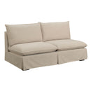  Furniture of America Joelle Fabric 5 pc Sectional CM6206-SECT-6SEAT IMAGE 2