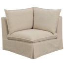  Furniture of America Joelle Fabric 5 pc Sectional CM6206-SECT-6SEAT IMAGE 3