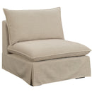  Furniture of America Joelle Fabric 5 pc Sectional CM6206-SECT-6SEAT IMAGE 4