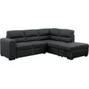 Furniture of America Nellie Fabric Sleeper Sectional CM6517-SECT IMAGE 1