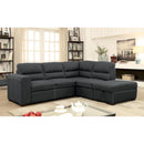  Furniture of America Nellie Fabric Sleeper Sectional CM6517-SECT IMAGE 2