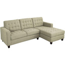  Furniture of America Norma Fabric 3 pc Sectional CM6440-SET IMAGE 1