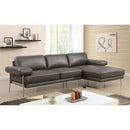  Furniture of America Eilidh Leatherette 2 pc Sectional CM6422GY-SECT IMAGE 2