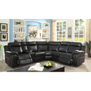  Furniture of America Maryjane Reclining Leatherette 6 pc Sectional CM6455-SECT IMAGE 2
