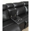  Furniture of America Maryjane Reclining Leatherette 6 pc Sectional CM6455-SECT IMAGE 3