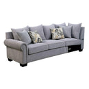  Furniture of America Skyler II Fabric 3 pc Sectional CM6156GY-SECT IMAGE 2
