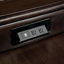  Furniture of America Glasgow Reclining Leather Look 5 pc Sectional CM6822BR-T-SECT IMAGE 4
