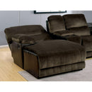  Furniture of America Glasgow Reclining Fabric 5 pc Sectional CM6822-T-SECT IMAGE 2