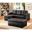  Furniture of America Valter Bonded Leather 2 pc Sectional CM6837-SECTIONAL IMAGE 1