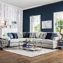  Furniture of America Pennington Fabric 2 pc Sectional SM1111-SECTIONAL IMAGE 1