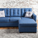  Furniture of America Ravel II Fabric 2 pc Sectional SM8852-SECTIONAL IMAGE 4