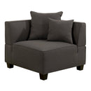  Furniture of America Marian Fabric 2 pc Sectional CM6369-LV-2SEAT IMAGE 2