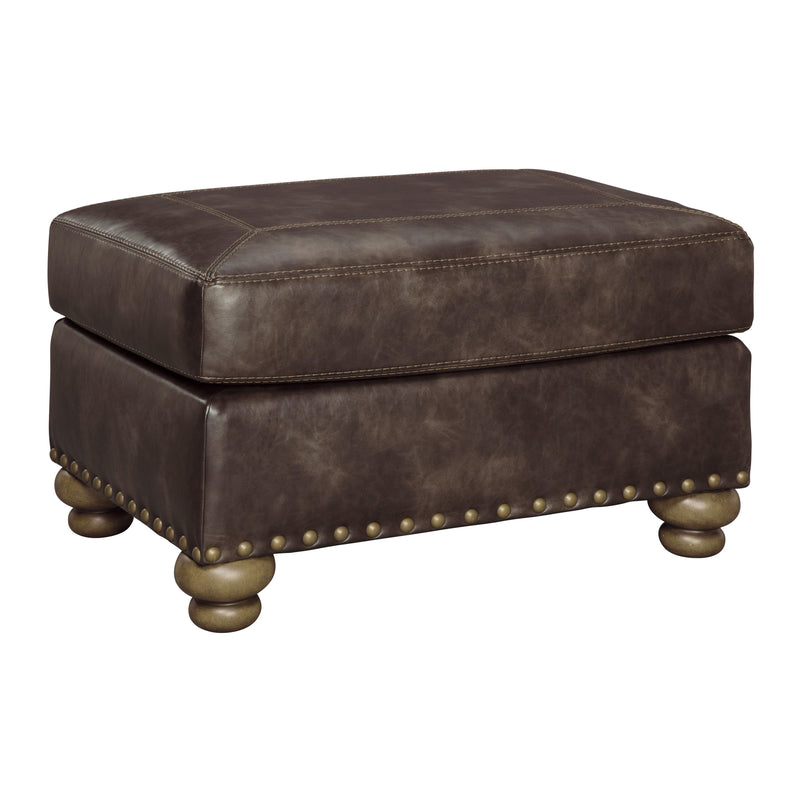 Signature Design by Ashley Nicorvo Leather Look Ottoman 8050514 IMAGE 1