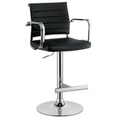  Furniture of America Sedona Adjustable Height Stool CM-BR6463BK IMAGE 1